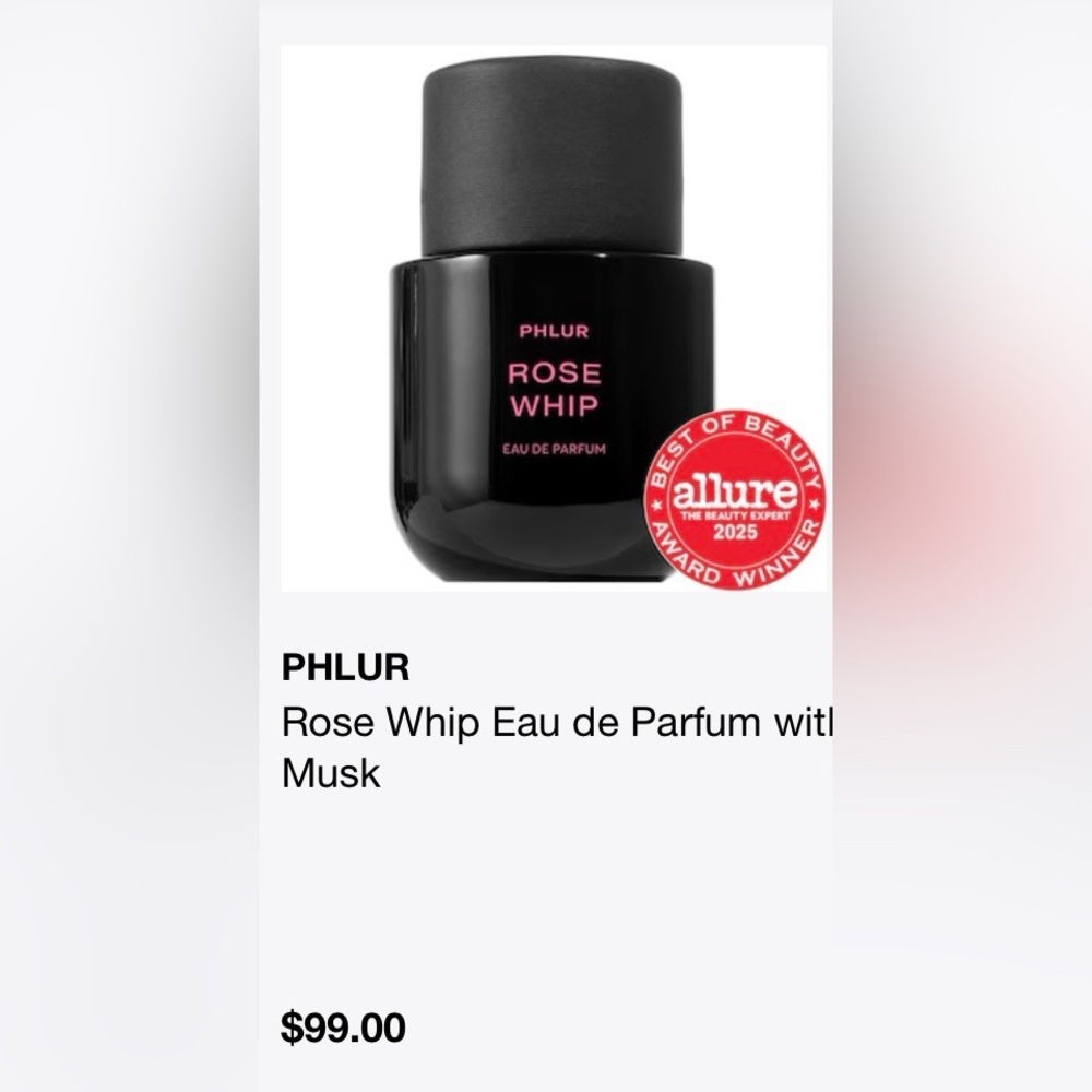 Phlur Rose Whip Eau de Parfum - Black - Picture 5 of 7